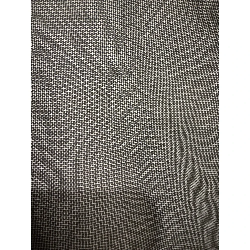 CLAIBORNE Men's Long Sleeve Button Down Dress Shirt Brown Black XL XLarge Sharp